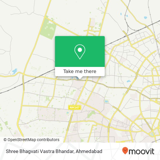 Shree Bhagvati Vastra Bhandar, Thaltej Shilaj Road Ahmedabad 380058 GJ map