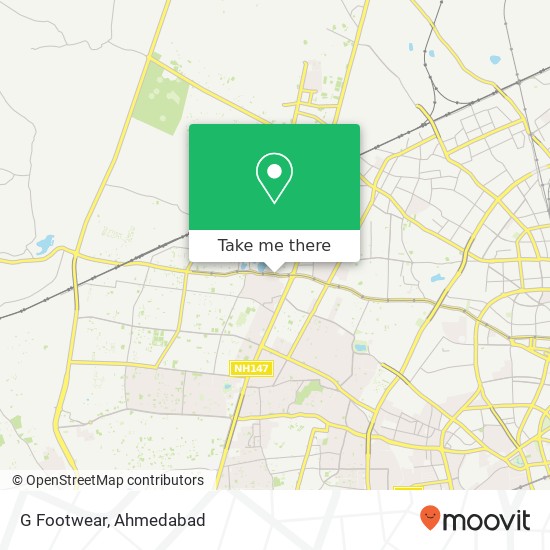 G Footwear, Thaltej Shilaj Road Ahmedabad 380058 GJ map