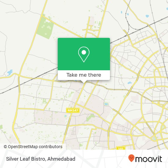 Silver Leaf Bistro, Ahmedabad 380058 GJ map