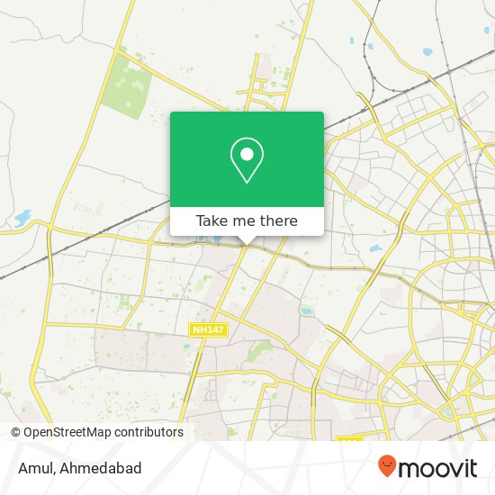 Amul, Service Road Ahmedabad 380054 GJ map