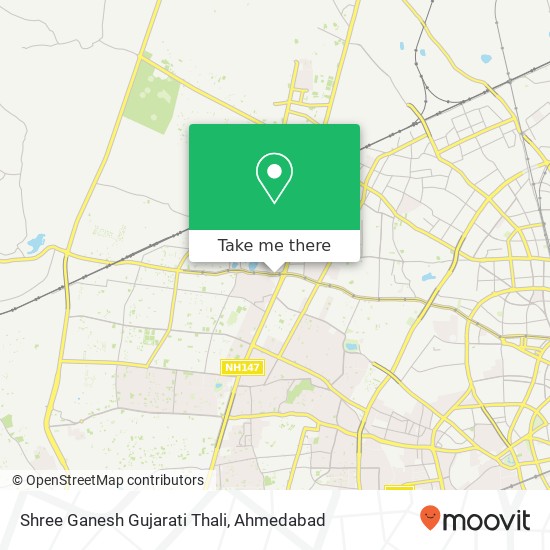 Shree Ganesh Gujarati Thali, Thaltej Shilaj Road Ahmedabad 380058 GJ map