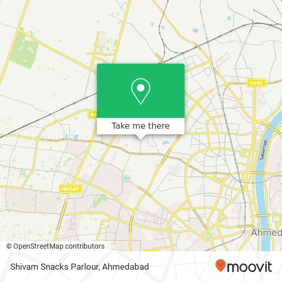 Shivam Snacks Parlour, Gurukul Road Ahmedabad 380052 GJ map