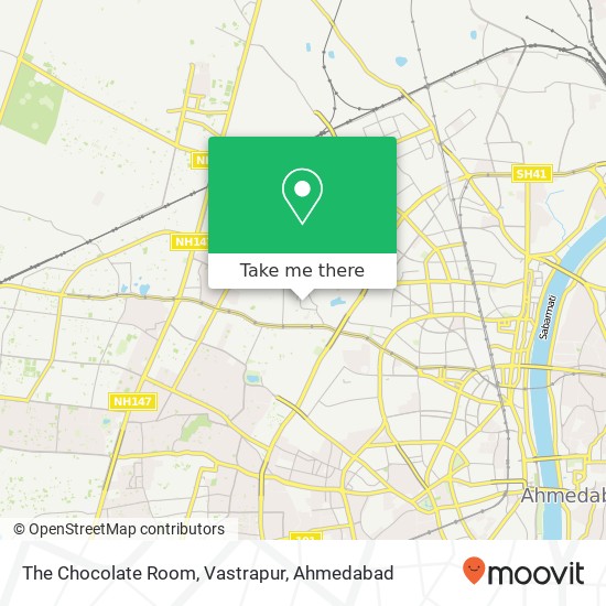 The Chocolate Room, Vastrapur, Ahmedabad 380052 GJ map