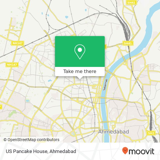 US Pancake House, Ankur Road Ahmedabad 380013 GJ map