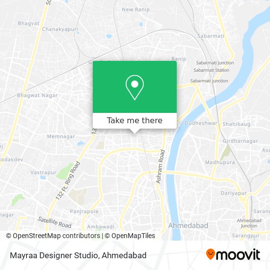 Mayraa Designer Studio map