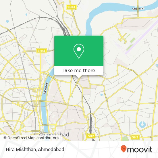 Hira Mishthan, Shahibaug Road Ahmedabad 380004 GJ map