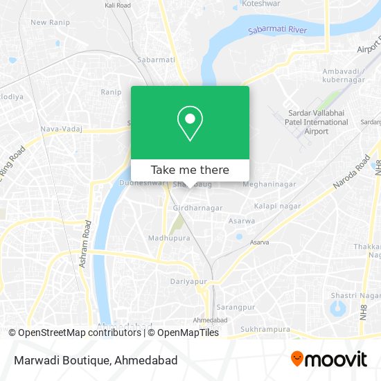 Marwadi Boutique map