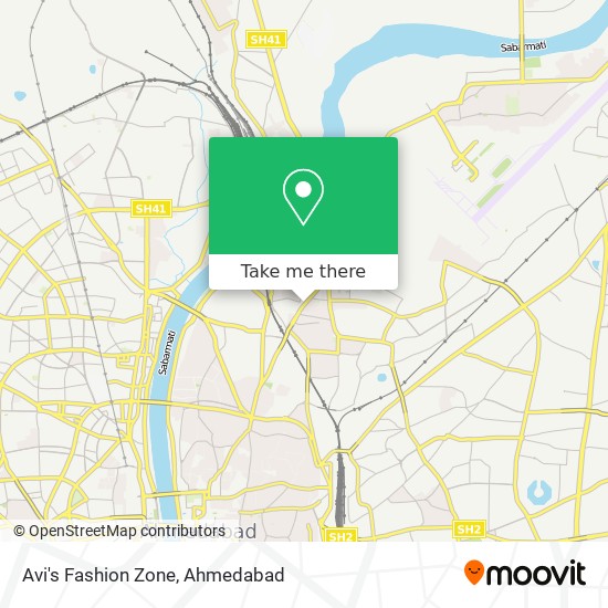 Avi's Fashion Zone map