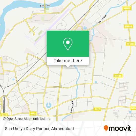 Shri Umiya Dairy Parlour map