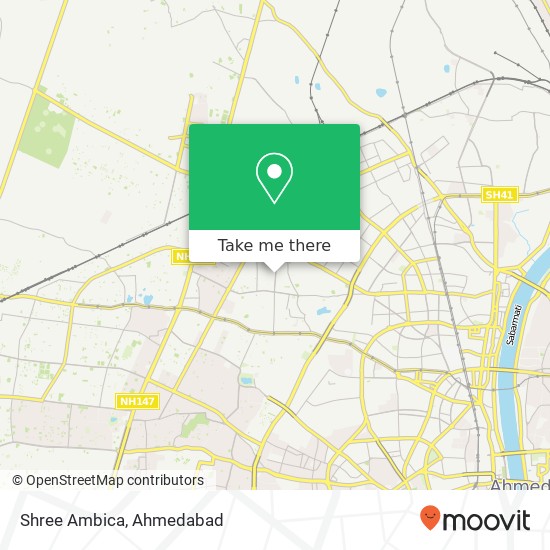 Shree Ambica, Gurukul Road Ahmedabad 380052 GJ map