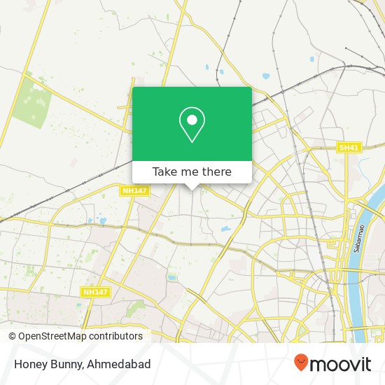 Honey Bunny, Gurukul Road Ahmedabad 380052 GJ map