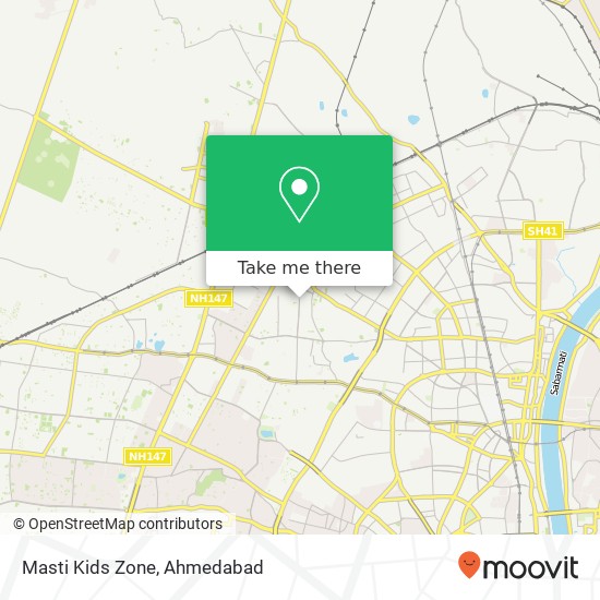 Masti Kids Zone, Gurukul Road Ahmedabad 380052 GJ map