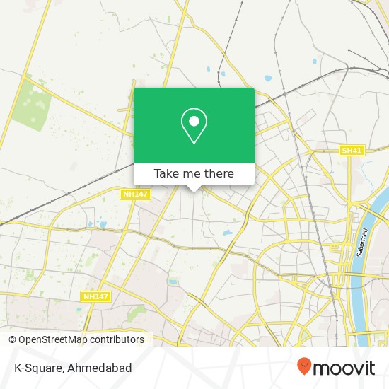 K-Square, Gurukul Road Ahmedabad 380052 GJ map
