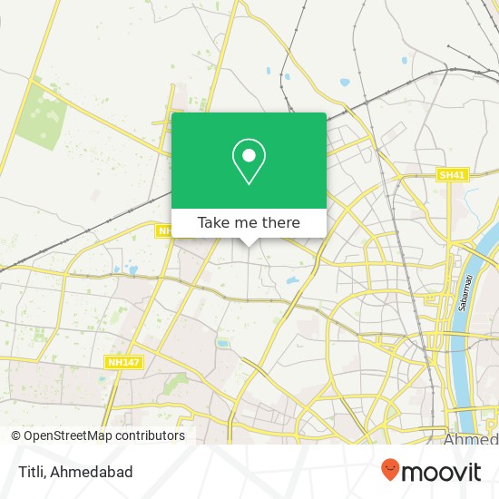Titli, Gurukul Road Ahmedabad 380052 GJ map