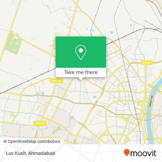 Luv Kush, Gurukul Road Ahmedabad 380052 GJ map