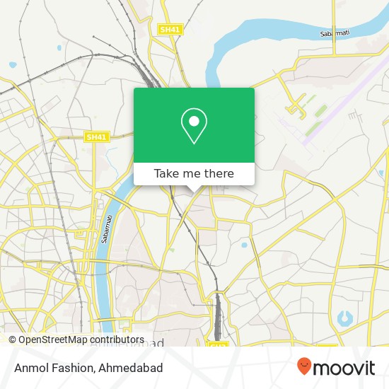 Anmol Fashion, Amadavad 380004 GJ map