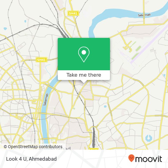 Look 4 U, Ahmedabad 380004 GJ map