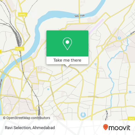 Ravi Selection, Rameshwar Nagar Road Ahmedabad 380016 GJ map
