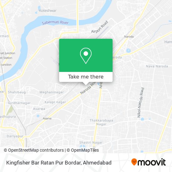 Kingfisher Bar Ratan Pur Bordar map