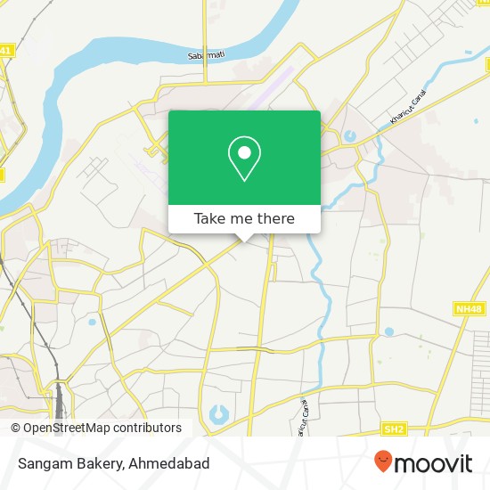 Sangam Bakery, Anil Starch Road Ahmedabad 382345 GJ map