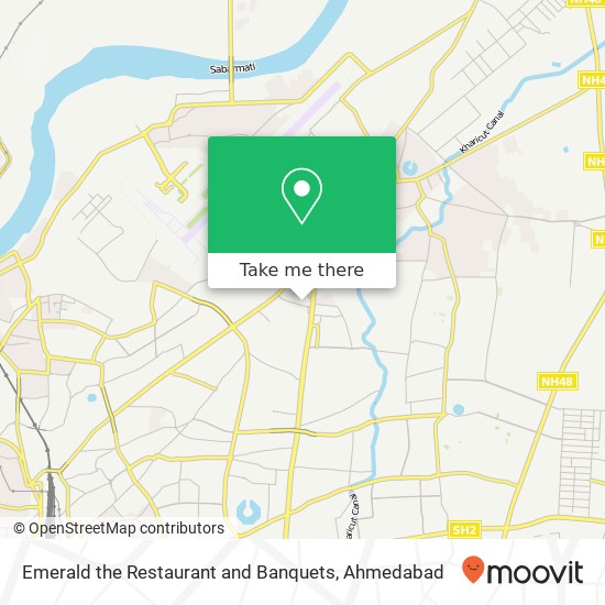 Emerald the Restaurant and Banquets, Ahmedabad 382345 GJ map