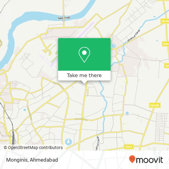 Monginis, Krishna Nagar Road Ahmedabad 382345 GJ map
