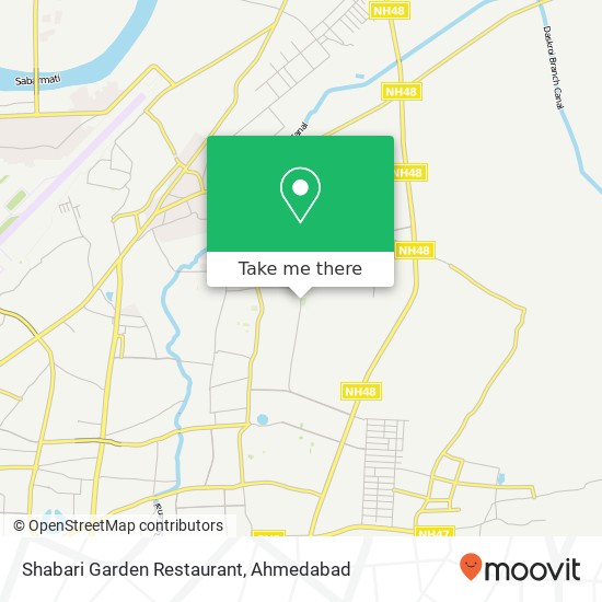 Shabari Garden Restaurant, Nikol Naroda Road Ahmedabad 382350 GJ map
