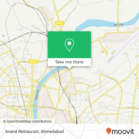 Anand Restaurant, Dafnala Road Ahmedabad 380004 GJ map