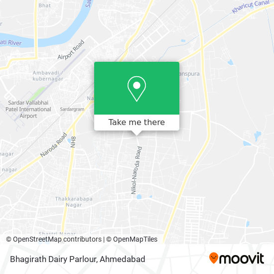 Bhagirath Dairy Parlour map