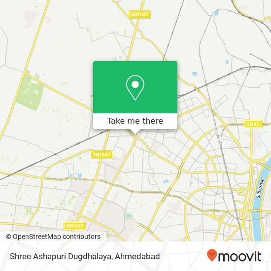 Shree Ashapuri Dugdhalaya, Sattadhar Cross Road Ahmedabad 380061 GJ map