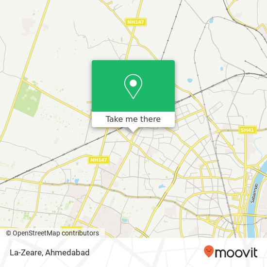 La-Zeare, Umed Park Society Road Ahmedabad 380063 GJ map
