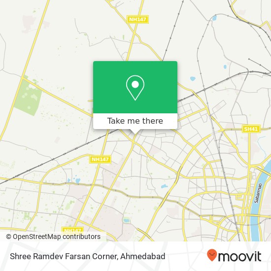 Shree Ramdev Farsan Corner, Janta Nagar Ring Road Ahmedabad 380061 GJ map