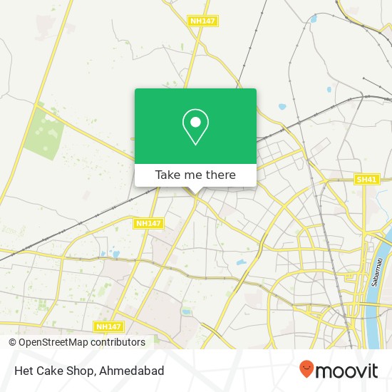 Het Cake Shop, Janta Nagar Ring Road Ahmedabad 380061 GJ map