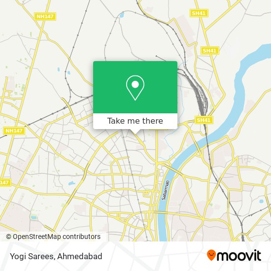 Yogi Sarees map