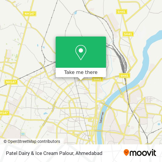 Patel Dairy & Ice Cream Palour map