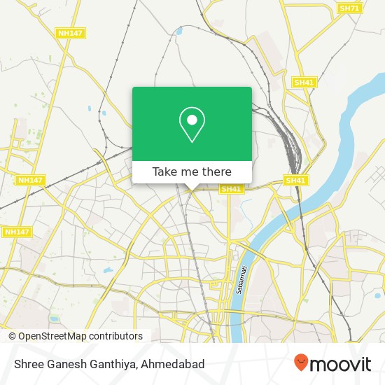 Shree Ganesh Ganthiya, Nava Wadaj Road Ahmedabad 380013 GJ map