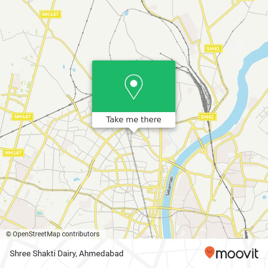 Shree Shakti Dairy, Nava Vadaj Gam Road Ahmedabad 380013 GJ map