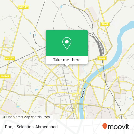 Pooja Selection, Nava Vadaj Gam Road Ahmedabad 380013 GJ map