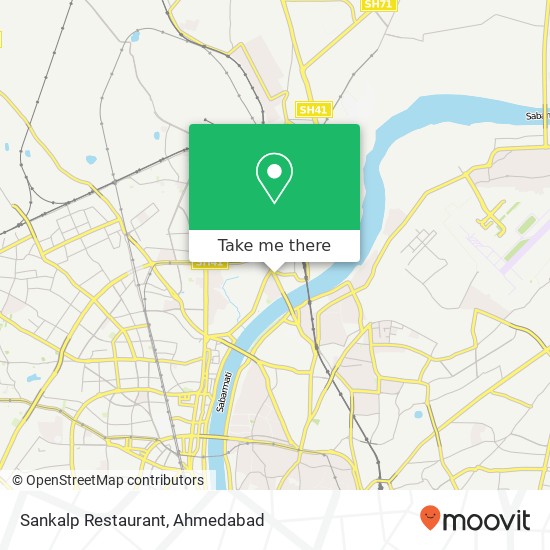 Sankalp Restaurant, Shree Khwaja Nasiruddin Chisti Marg Ahmedabad 380027 GJ map