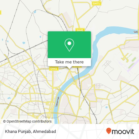 Khana Punjab, Rto Road Ahmedabad 380027 GJ map