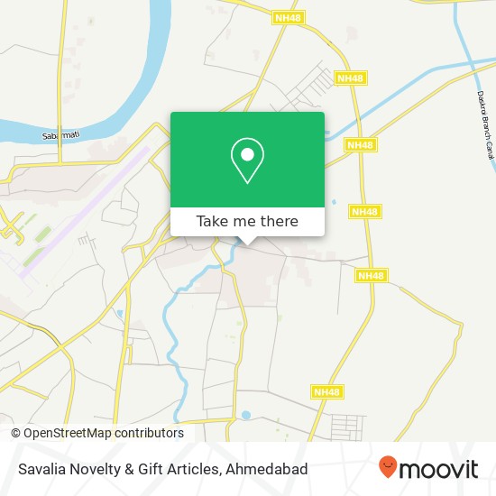 Savalia Novelty & Gift Articles, Naroda Kathwada Road Ahmedabad 382330 GJ map