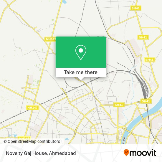 Novelty Gaj House map