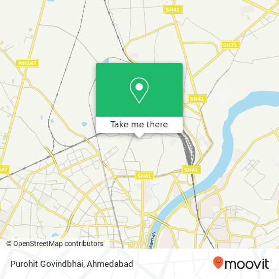 Purohit Govindbhai, Gayatri Mandir Road Ahmedabad 382480 GJ map