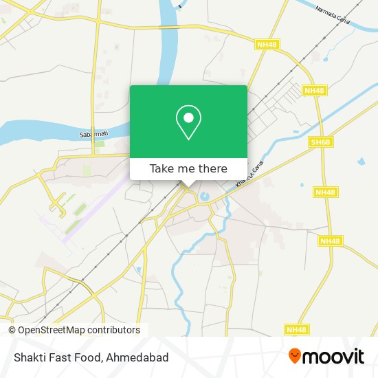 Shakti Fast Food map