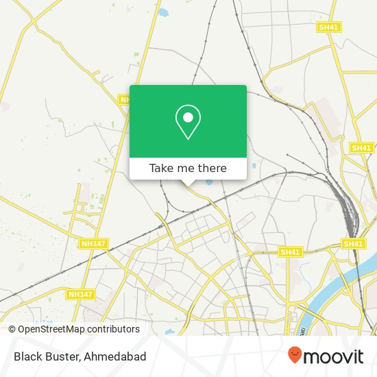 Black Buster, Gota Road Ahmedabad 382481 GJ map