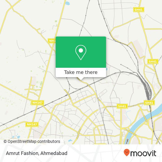 Amrut Fashion, Gota Road Ahmedabad 382481 GJ map