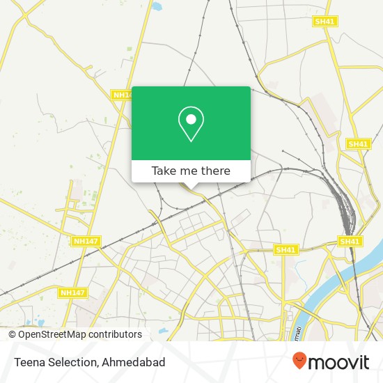Teena Selection, Gota Road Ahmedabad 382481 GJ map