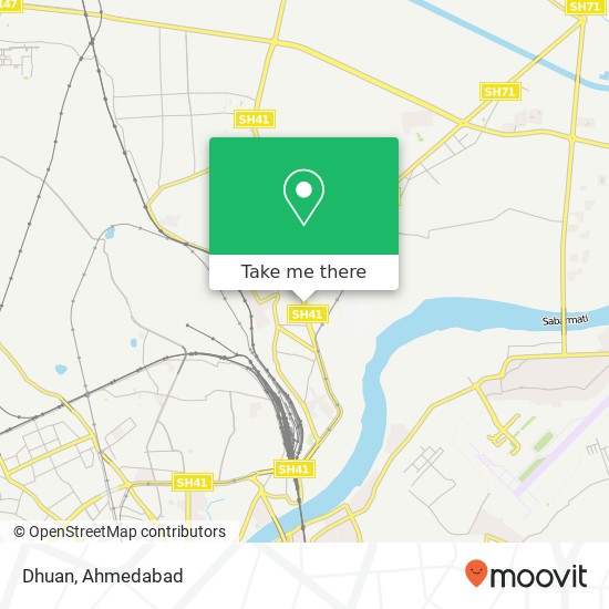 Dhuan, Janmarg Ahmedabad 380005 GJ map