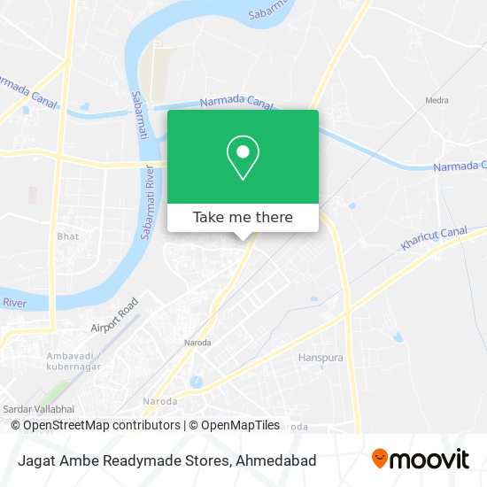 Jagat Ambe Readymade Stores map