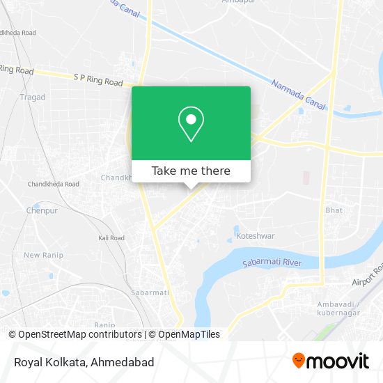 Royal Kolkata map